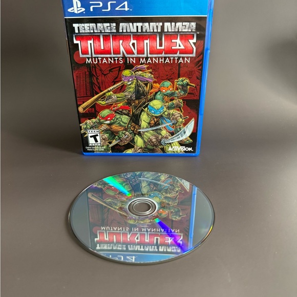 Other - Teenage Mutant Ninja Turtles: Mutants in Manhattan for PS4 - Blue Case
